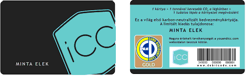 iCC Karten - CO2 NeutralCard Gold/Silver