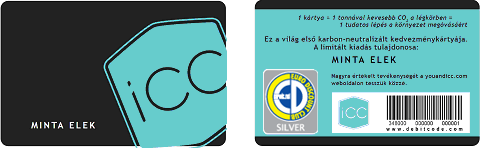 iCC Karten - CO2 NeutralCard Silver